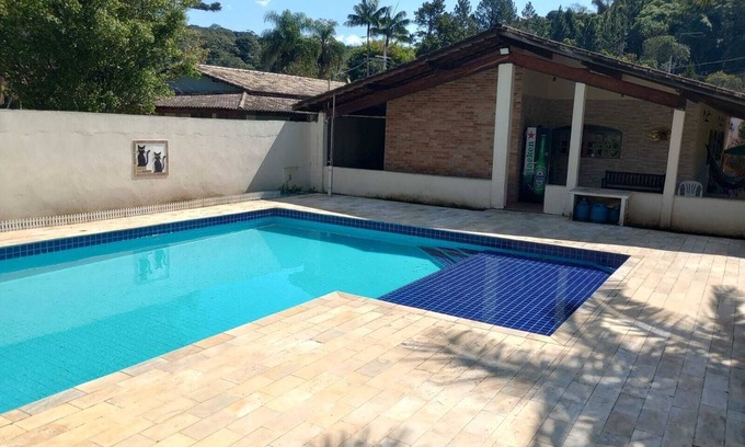 Sao Lourenco da Serra Casa | Chácara con piscina y barbacoa junto a Sao Paulo
