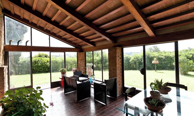 Montescudaio Otro | Il Polveraio Agriturismo Casa Villa - Campo cerca del mar
