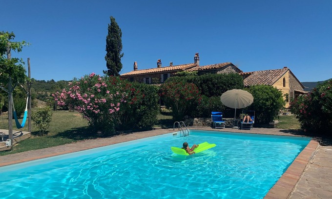 Manciano Casa | Casa rural auténtica de Saturnia con piscina