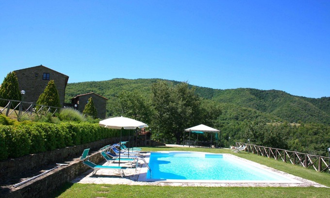 Pieve di Chio Villa | Villa con piscina privada y jardín. Excelente relación calidad-precio. Zona de Cortona.