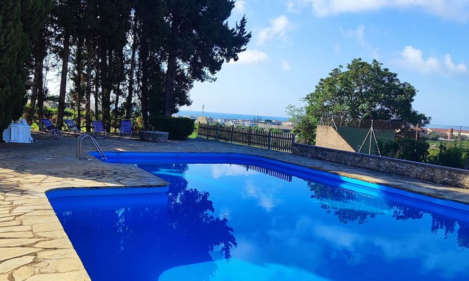 Alcanar Otro | Masía con piscina y tenis en finca de 1 Ha de naranjos y olivos a 1 Km del mar.
