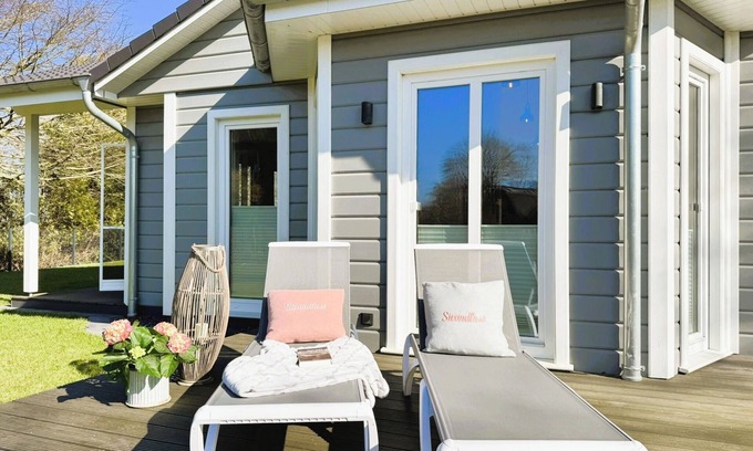 Grundhof Casa | Favorite place near the Baltic Sea - family-friendly wooden house with sunny garden