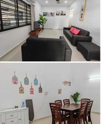 Malacca City Casa | Favourite Homestay Melaka - 8Pax,4BR,4Bath