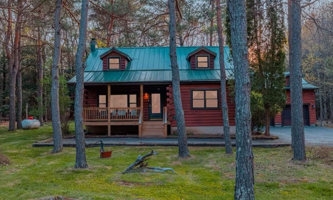 Albrightsville Cabina | Fawn View Cabin, Lakeside escape