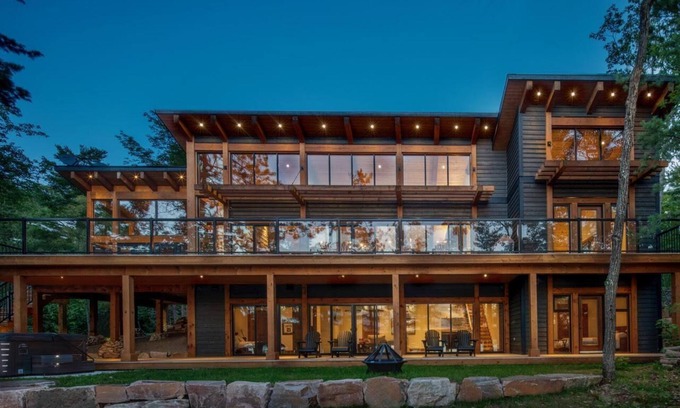 Minden Hills Cabaña | Featured on a Luxury Waterfront Living Show