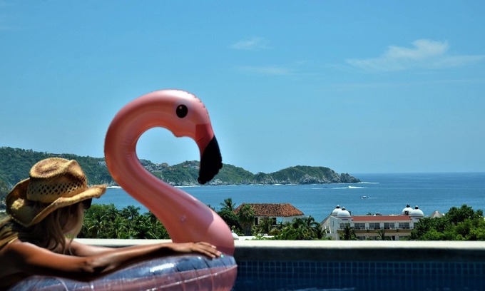 Playa Chahué Condominio | Impresionante vista al mar, a la montaña y a la reserva - ATICO con PISCINA PRIVADA