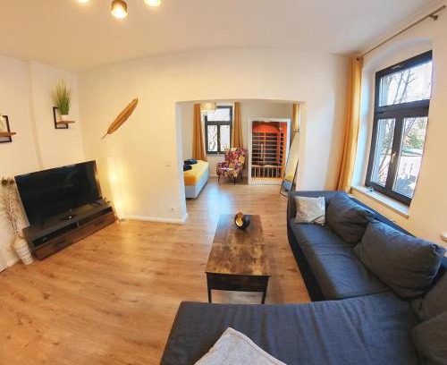 Loebtau Apartamento | FederTraum mit Sauna, sehr gemütlich