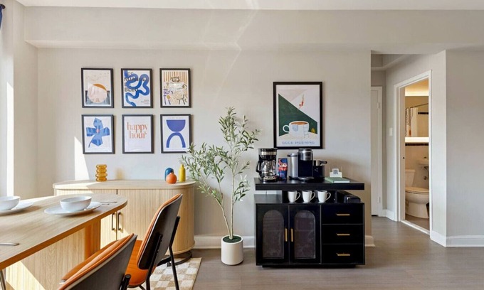 Radnor - Fort Myer Heights Apartamento | Feel at Home | Near DC Metro + Parking