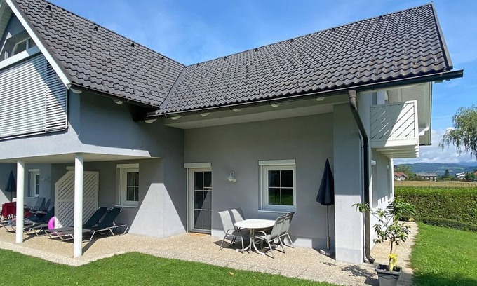 Unterburg am Klopeiner See Apartamento | Ferienwohnung Sylvana - Parterre - Süd - Ferienwohnungen Sauerschnig