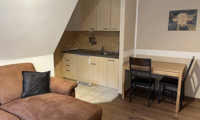 Elkeringhausen Apartamento | Ferienwohnung "orkeblick" mit Küchenzeile