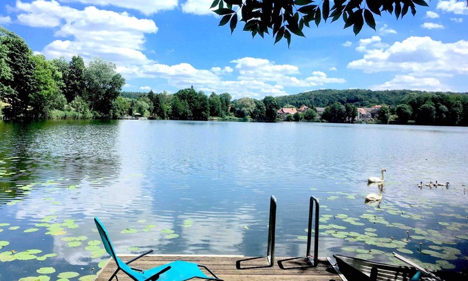 Buckow Apartamento | Ferienwohnung am See mit Eigener Sauna