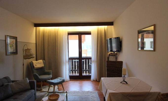Ramsau bei Berchtesgaden Apartamento | Ferienwohnung Hochkalter, 1-2 Personen, Dusche/wc, Balkon, 1 Schlafzimmer OG