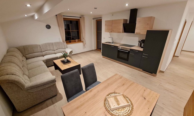 Ramsau Apartamento | Ferienwohnung Gipfelglück, 2-5 Personen, 60 qm, TV, 2 Schlafzimmer, Dachgeschoss
