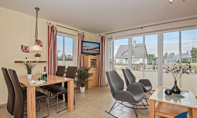 Korswandt Apartamento | Feriendoppelhaushälfte Angela Whg. 01 - Angela 01