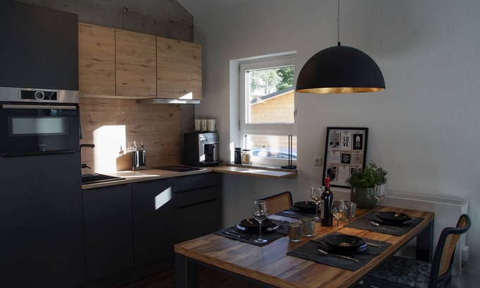 Burladingen Apartamento | Ferienhaus, 50 qm, 2 Schlafzimmer, Max. 4 Personen