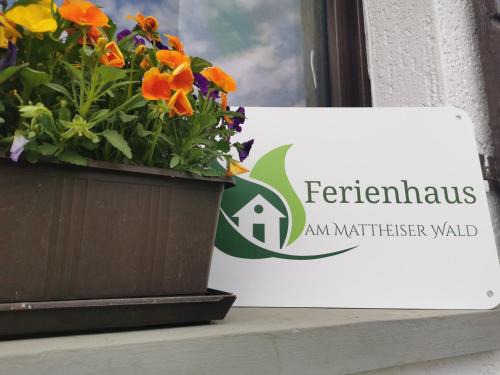 Weismark Casa | Ferienhaus am Mattheiser Wald