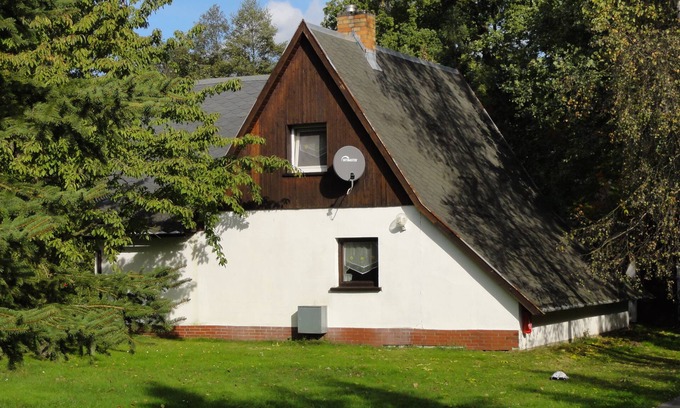Burg-Dorf Casa | "Ferienhaus Antje" directamente en el río, Spreewaldhof Schupan en Burg (Spreewald)