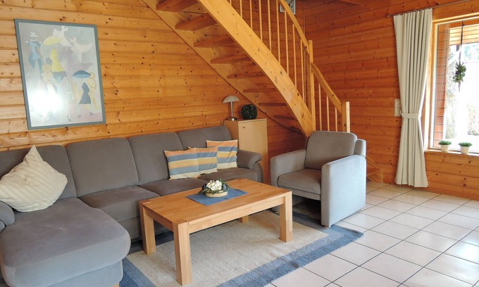 Rotacker Casa | Ferienhaus Blauvogel 60, in Hasselfelde im Harz und Sauna