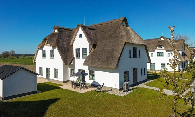 Stolpe auf Usedom Apartamento | Ferienhaus Clara Schumann - Inseldomizil Stolpe - Urlaub Unter Reet auf Usedom