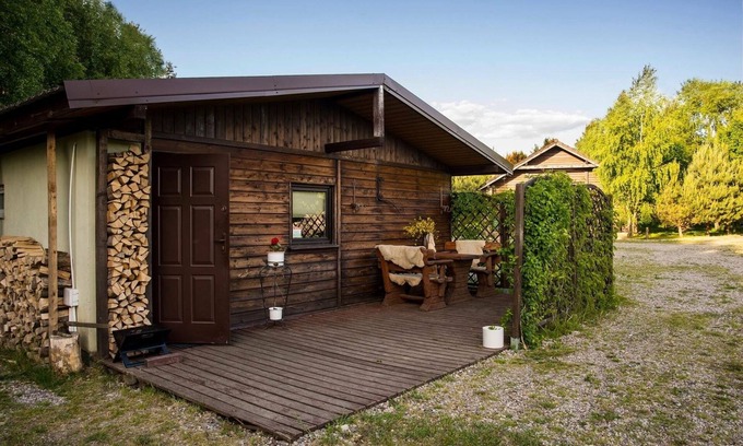 Goscino Cabina | Ferienhaus Direkt am Wald Reiten Angeln