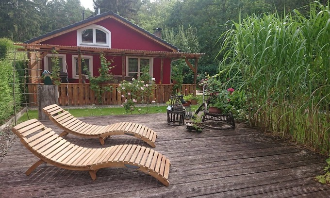 Milmersdorf Casa | Ferienhaus für Naturliebhaber/ Neu!!separater Schwimmsteg mit Badestelle