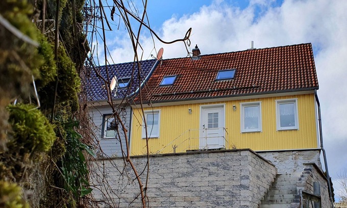 Elbingerode Apartamento | Ferienhaus Felseneck - FH mit Kamin & 2 Schlafzimmern