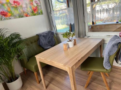 Lobervorstadt Apartamento | Ferienhaus in Erfurt-gemütlich-sonnig-Küche-Bad-Garten-Parken-Pool-Sauna-WLAN-CaroGrün