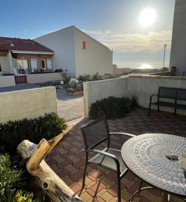 Leucate Apartamento | Ferienhaus in résidence naturiste direkt am Strand