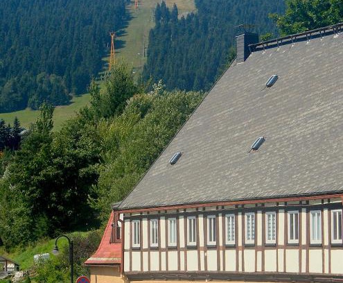 Oberwiesenthal Apartamento | Ferienhaus Kaufmanns Cafe