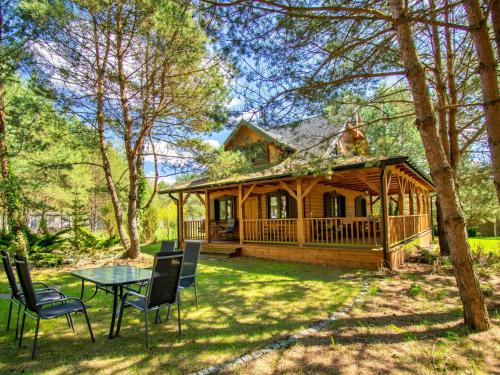 Szczytno Casa | Ferienhaus "Maga" am See Walpusz- mit gratis Kajak, Kamin & Hunde willkommen