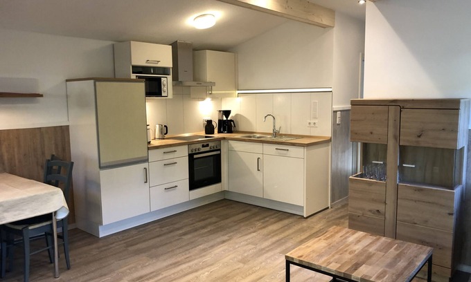 Haddorfer Seen Casa | Ferienhaus Mathilde, Ruhig Gelegen mit Terrasse und Großem Eingezäunten Garten