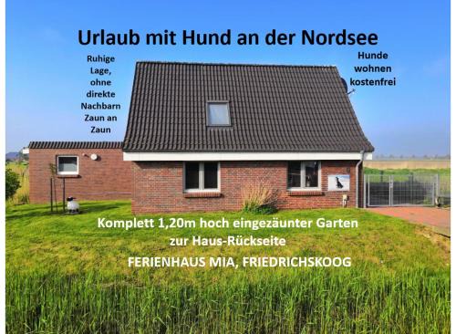 Friedrichskoog Casa | Ferienhaus Mia, Urlaub mit Hund, eingezäunter Garten, Friedrichskoog-Spitze