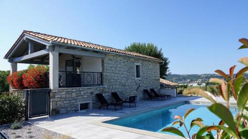 Pazin Casa | Ferienhaus mit Privatpool für 6 Personen ca 57 qm in Zarecje, Istrien Binnenland von Istrien