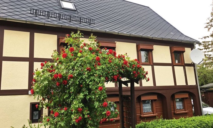Bertsdorf-Hoernitz Casa | Ferienhaus Retrohäusl - Ferienhaus, Dusche, WC