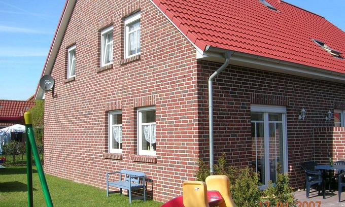 Hamswehrum Casa | Ferienhaus Seehund en la costa este del mar del Norte de Frisia con 3 dormitorios