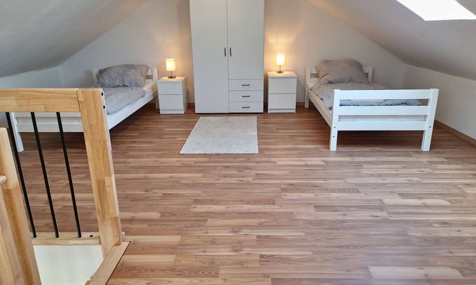 Conneforde Apartamento | Ferienhaus Wiesenblick