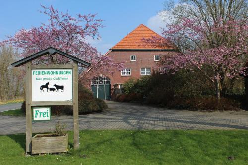 Tossens Apartamento | Ferienhof " Dat grode Gulfhuus"