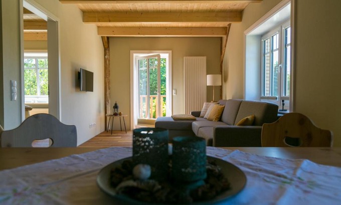 Delve Apartamento | Ferienhof-Eiderdeich Wohnung Hertha