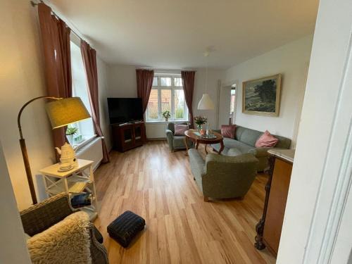 Gelting Apartamento | Ferienhof Johannsen Ferienwohnung Gartenblick