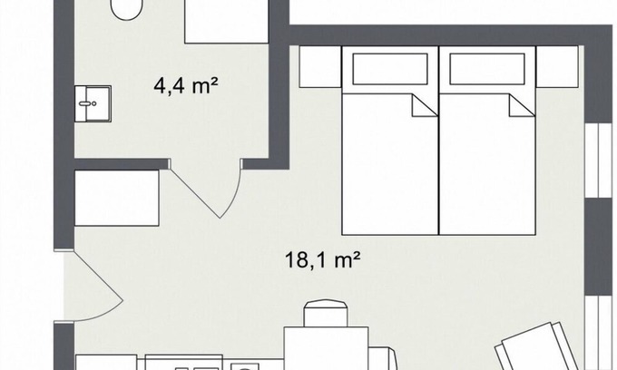 Greven Apartamento | Ferienhof Wesselmann - Appartement Aatal
