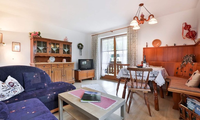 Unterschonau Apartamento | Apartamento de 1 a 4 personas, 70 metros cuadrados, 2 habitaciones separadas, baño con bañera y ducha, balcón