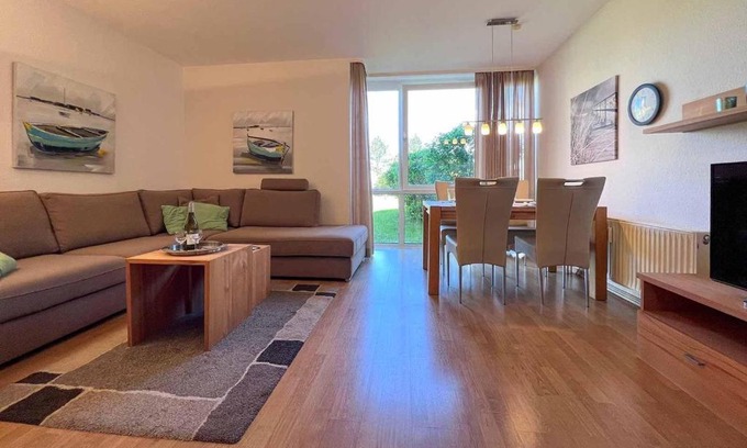 Duhnen Apartamento | Ferienwohnung-9-mit-Schwimmbad-Sauna-Residenz-Passat-Doese