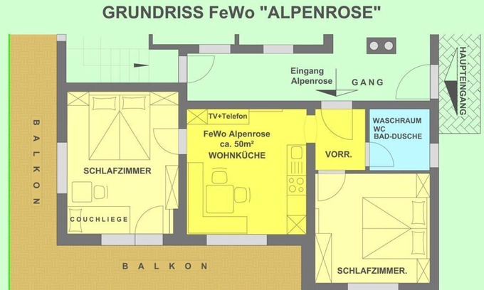 Arzl im Piztal Apartamento | Ferienwohnung Alpenrose - Appartementhaus Lechner