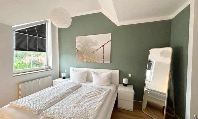 Bruhlervorstadt Apartamento | Ferienwohnung an der Messe *inkl. Garage*