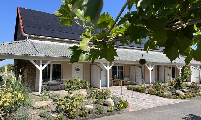 Zahna-Elster Apartamento | Ferienwohnung auf dem Bauernhof mit Terrasse
