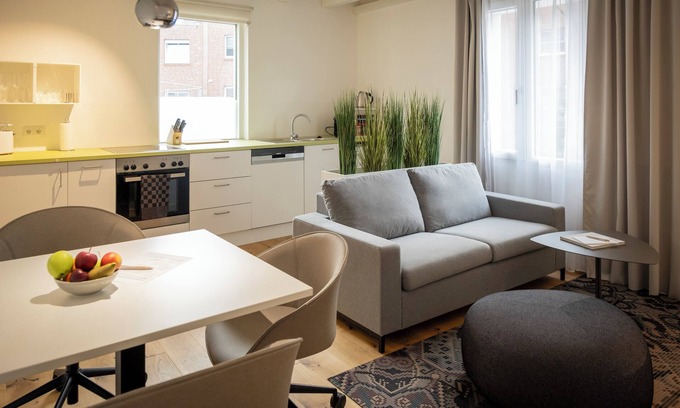 Nordhorn Apartamento | Ferienwohnung Burgstübchen 2, 50 qm auf 2 Etagen