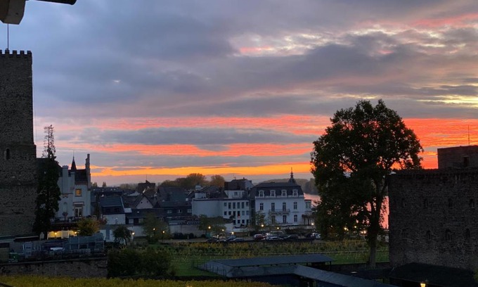 Mainz-Bingen Apartamento | Ferienwohnung „Die 3 am Rhein“