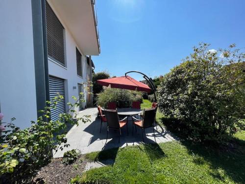 Ludwigshafen Apartamento | Ferienwohnung mit Terrasse und Garten in Seenähe