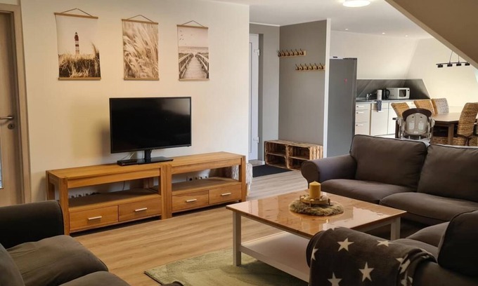 Oesterdeichstrich Apartamento | Ferienwohnung Drei Nähe Büsum