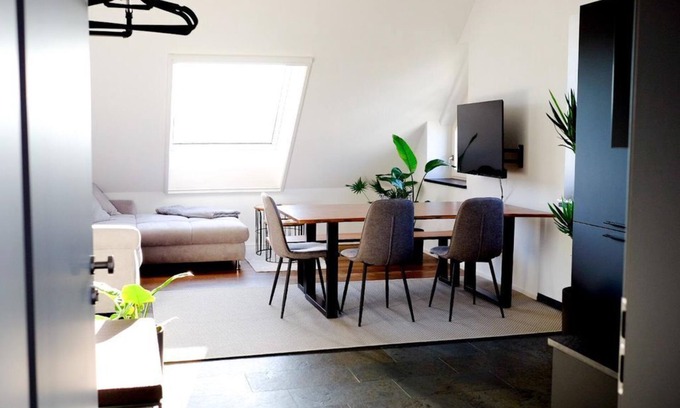 Neuravensburg Apartamento | Ferienwohnung Alpensicht - Trautesheim Ferienwohnungen